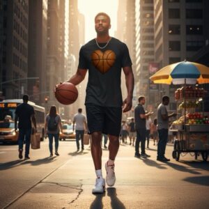 Real Hoopers Tee - Ball Heart